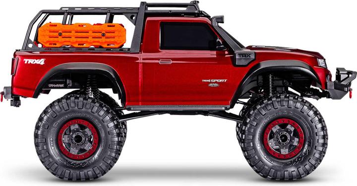 Image du produit Traxxas Trx-4 Sport High Trail M-Rot 1/10 4wd Scale-Crawler Rtr Brushed, Sans Batterie Ni Chargeur (RTR Prêt à fonctionner)