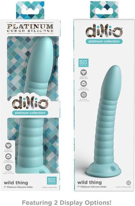Actual product image Pipedream DP Wild Thing Teal 7 inch