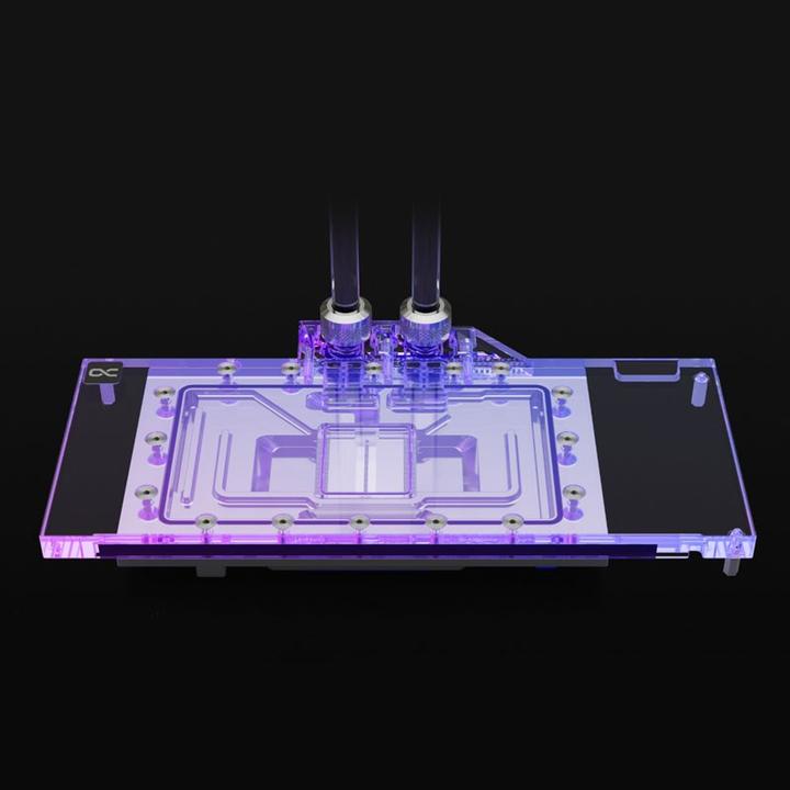 Actual product image Alphacool Ice block Aurora RX 7900XTX Reference with backplate
