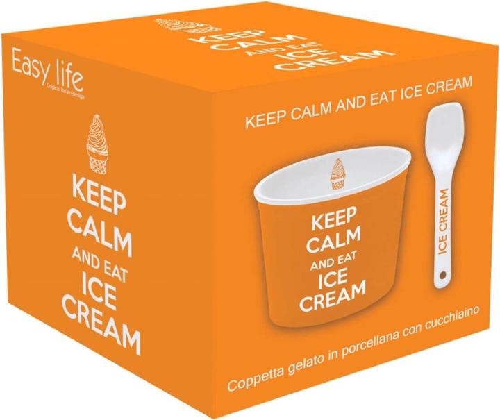 Produktbild Easy Eisbecher KEEP CALM (8.50 cm, 1x)