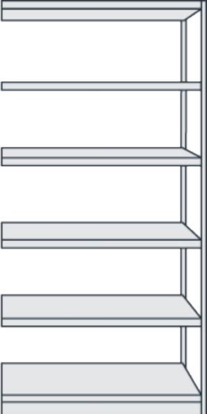 Actual product image kaiserkraft Office boltless shelving