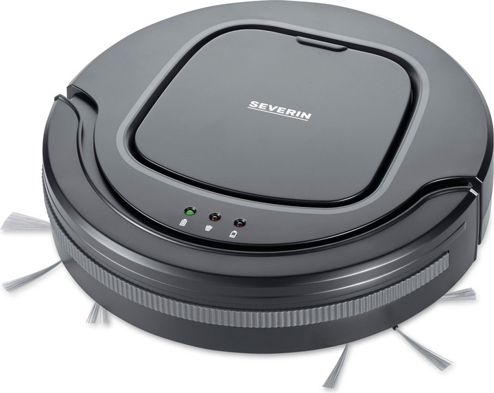 Actual product image Severin RB7023 Robot Vacuum Cleaner Chill black / grey (Robot vacuum)