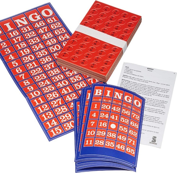 Actual product image Schmidt Spiele Bingo (Italian, French, German)