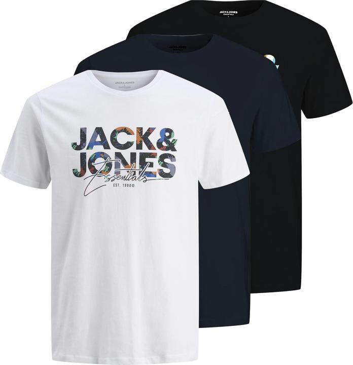 Jack & Jones 3er-pack T-shirt T-shirt (XL)