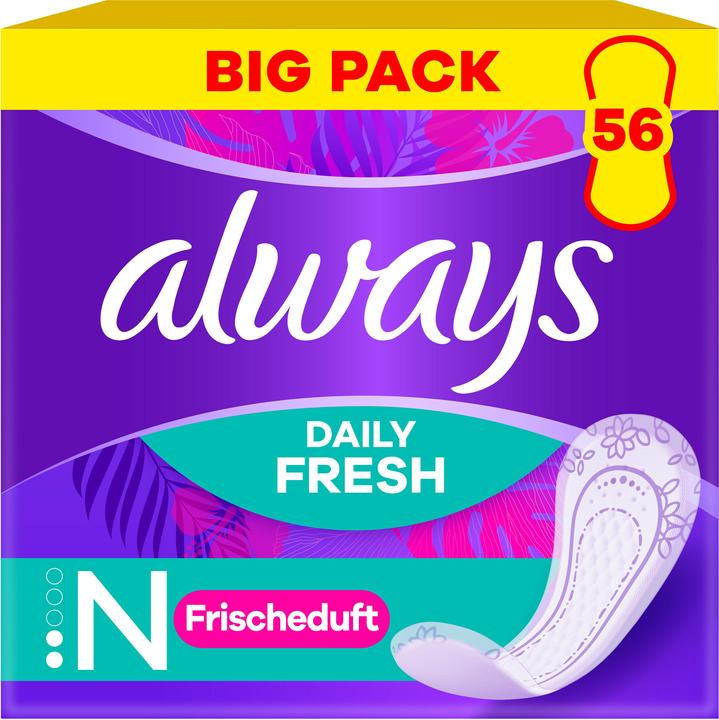 Actual product image Always Daily Fresh Normal (56 x)
