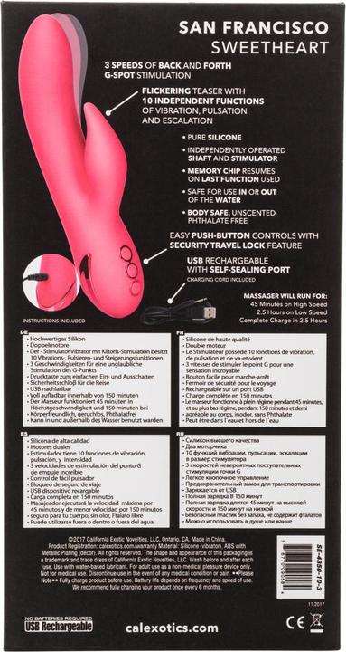 Immagine prodotto CalExotics San Francisco Sweetheart