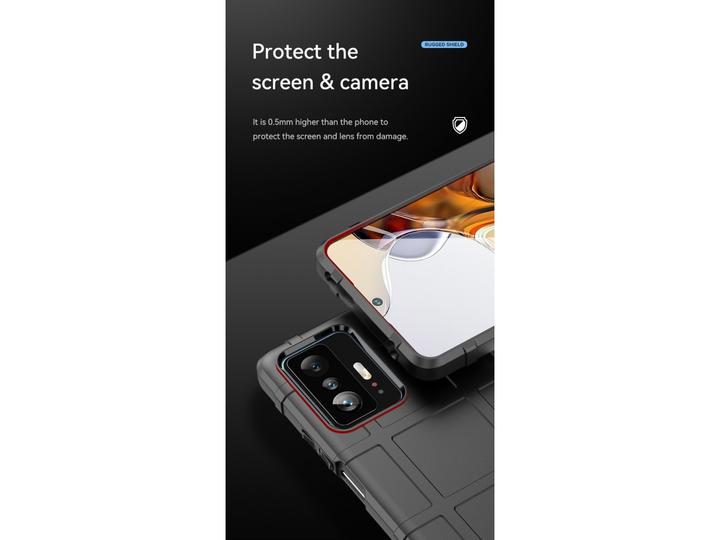 Actual product image Screenguard Xiaomi 11T Rugged Shield Cover (Xiaomi 11T)