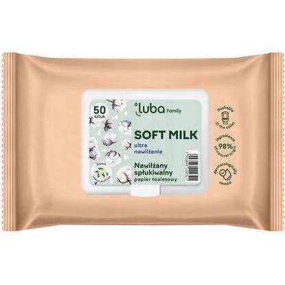 Luba Family Soft Milk Moisturizing Toilet Paper 50 Sheets