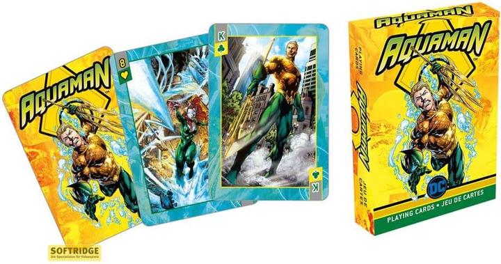 Immagine prodotto Aquarius Gioco di carte DC Comics per giocare ad Aquaman (Tedesco)