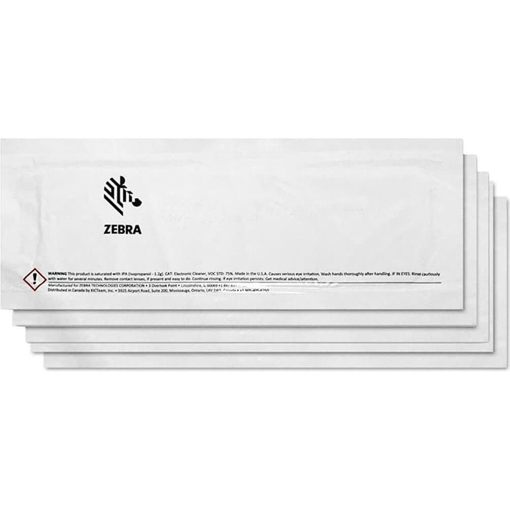 Thumbnail - Zebra Cleaning Card Kit (Improved), ZC100/300, 5 Cards, Drucker Zubehör