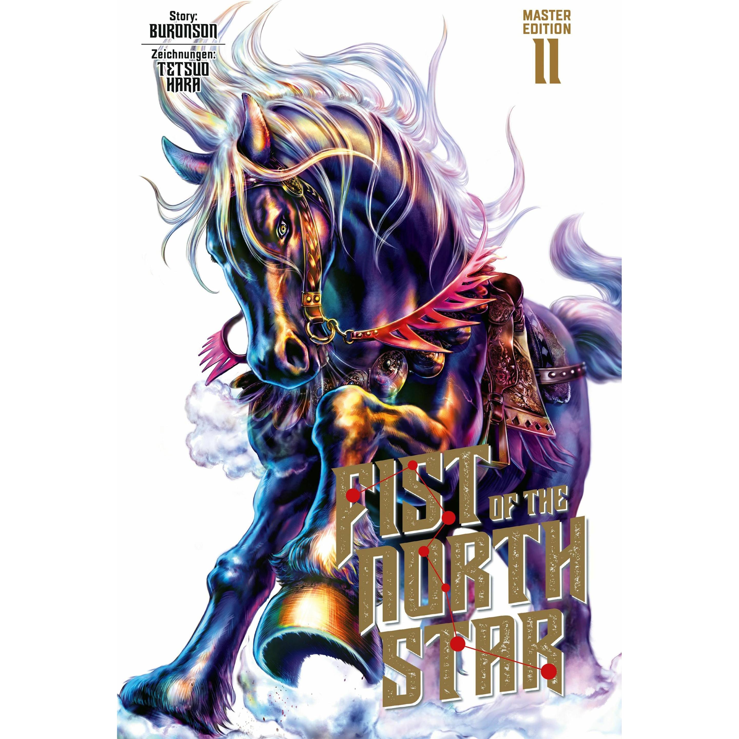 Fist of the North Star Master Edition 11, Narrativa di Buronson, Sascha Mandler, Tetsuo Hara