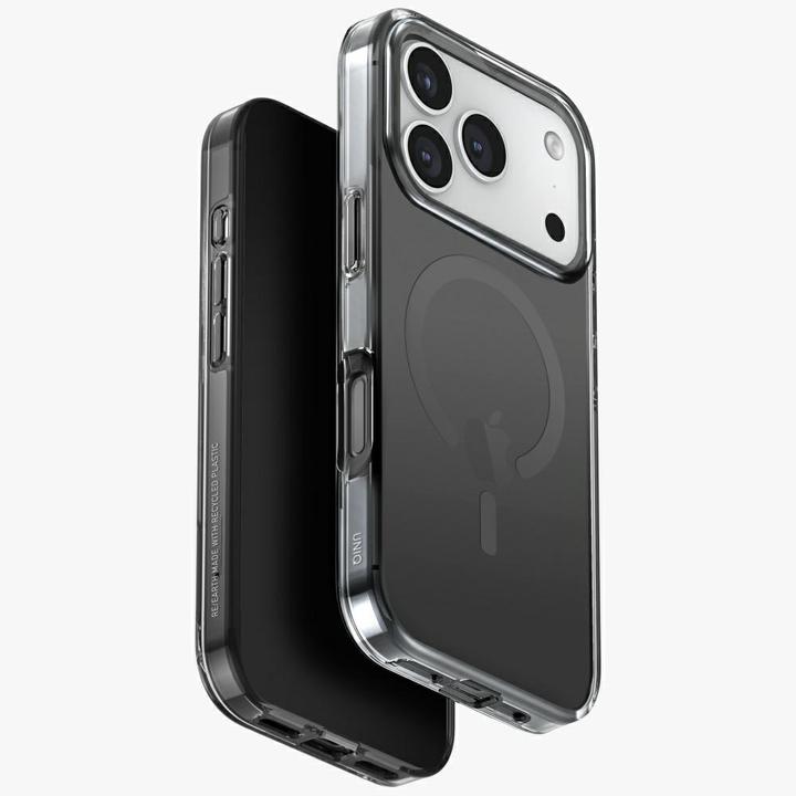 Actual product image Uniq Clario Case for iPhone 17 Pro Magclick Charging Black (Apple iPhone 17 Pro)