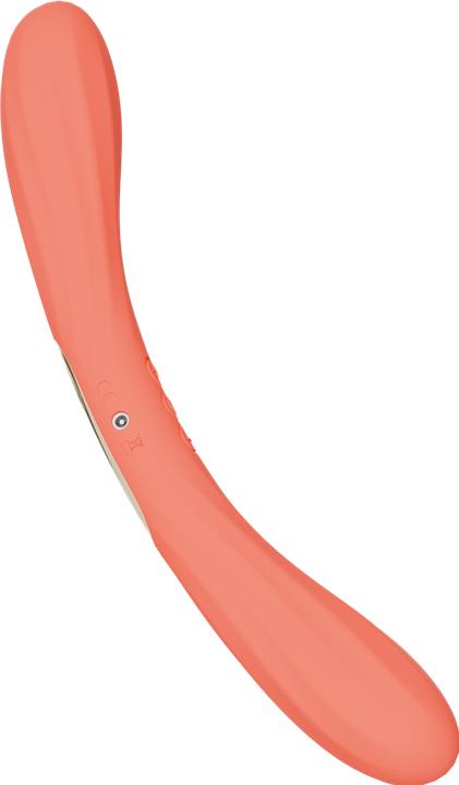 Productafbeelding LELO - Boomerang Doppelender Vibrator Korallenrot