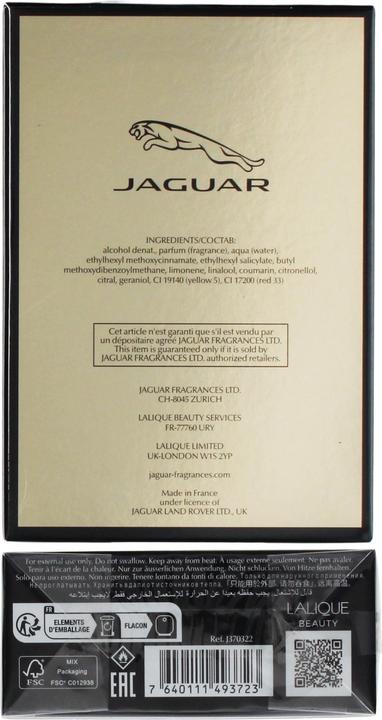 Immagine prodotto Jaguar Oro classico (Eau de toilette, 100 ml)