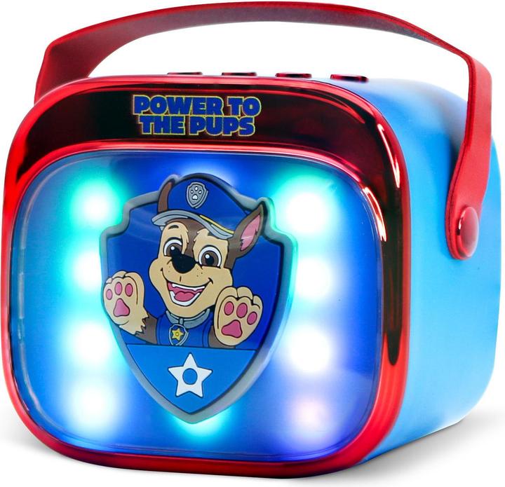 Actual product image OTL Paw Patrol LED Wireless Karaoke Lautsprecher und