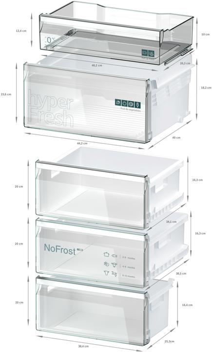 Image du produit Siemens KG39NXXCF (363 l)