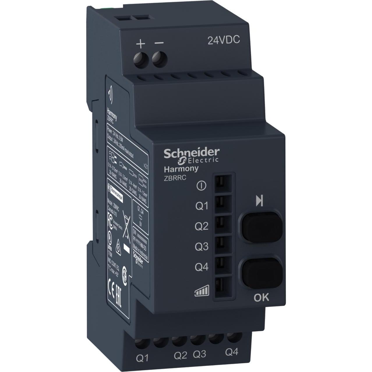 Schneider Electric Empfänger programmier DC 4 PNP-Ausg (ZBRRC)