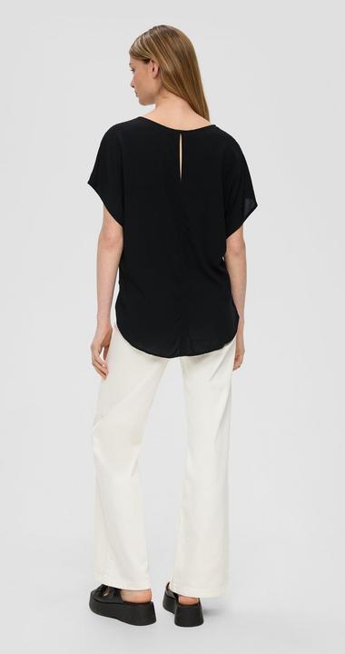Actual product image S.Oliver Bluse Oversized Viskose-Bluse mit verlängertem Rückenteil (32)
