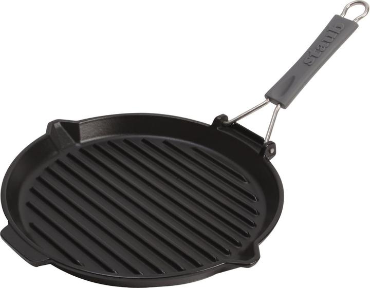 Image du produit Staub Poêle à griller (27 cm, Poêle à grillades, Fonte)