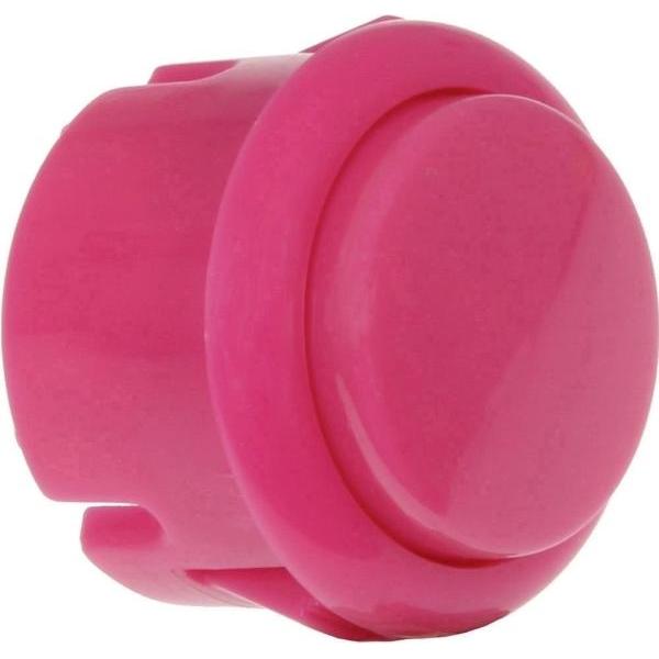 Joy-it Druckschalter Magenta Arcadebutton, Taster + Schalter, Rot