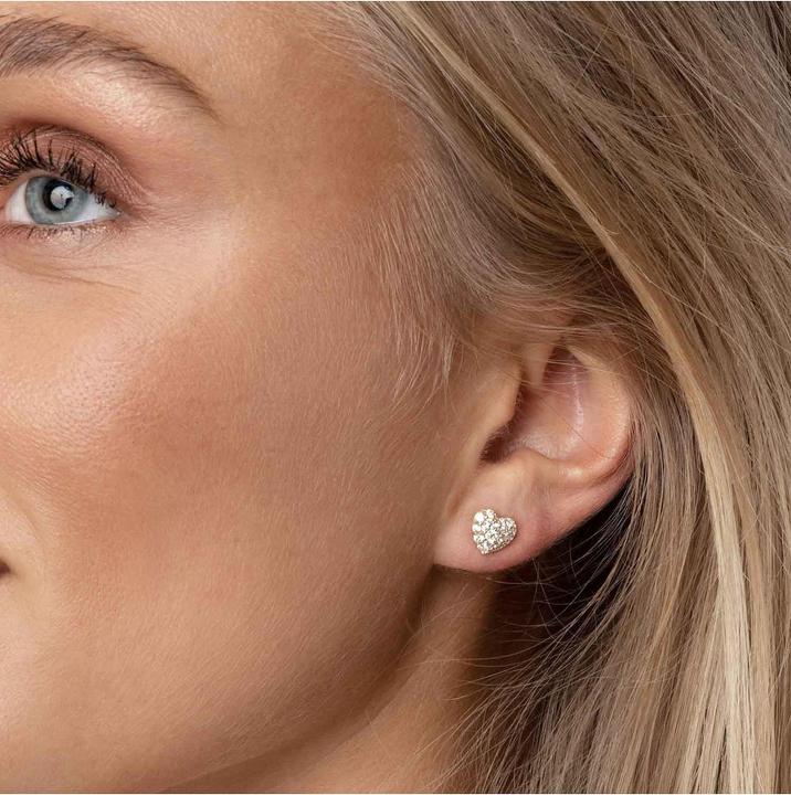Image du produit Sif Jakobs Boucles d'oreilles romantiques en argent avec zirconium cubique Caro SJ-E72350-CZ (Argent 925)
