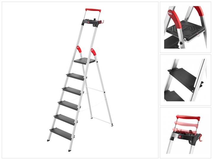 Actual product image Hailo TopLine L100 (Stepladder, 200 cm)