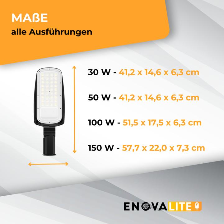 Produktbild Enovalite LED-Strassenleuchte (4200 lm, IP65)