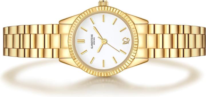 Actual product image Glanzstücke München Damen Quarzuhr gelbgold Edelstahl gelbgold - 38012 (25 mm)