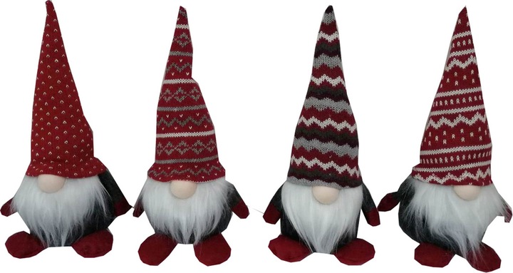 Rot-Weiss gestreift
