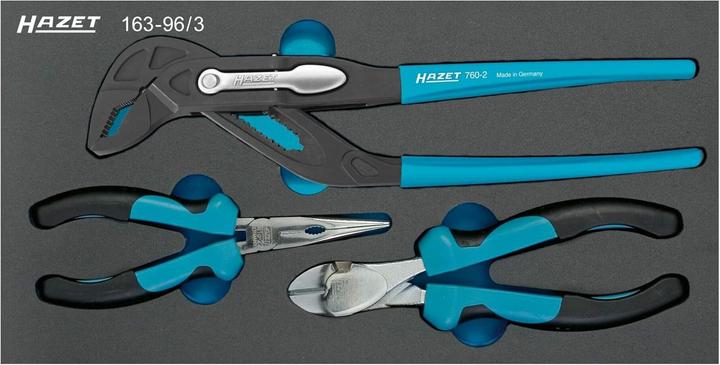 Produktbild HAZET Zangen Satz 163-96/3 ∙ Anzahl Werkzeuge: 3