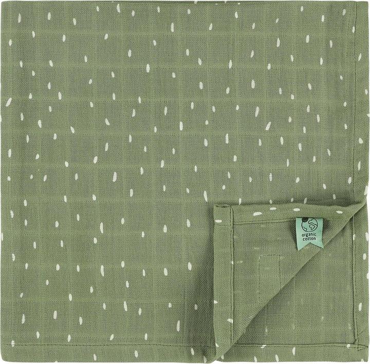 Actual product image Trixie Baby Muslin cloths 3-pack mix 55x55cm Dino (110 cm, 110 cm)