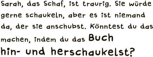 Actual product image Maxi Pixi 489: Schaukel das Schaf (German)