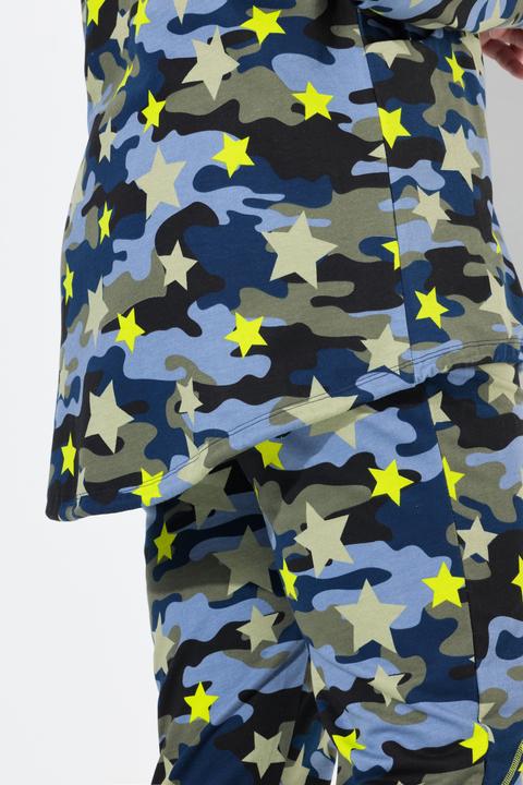 Image du produit Angel of Style Sweatjacke, Camouflage mit Sternen, Langarm (44)