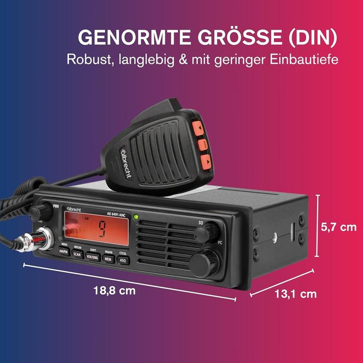 Immagine prodotto Albrecht AE 6491 NFC (10 km)