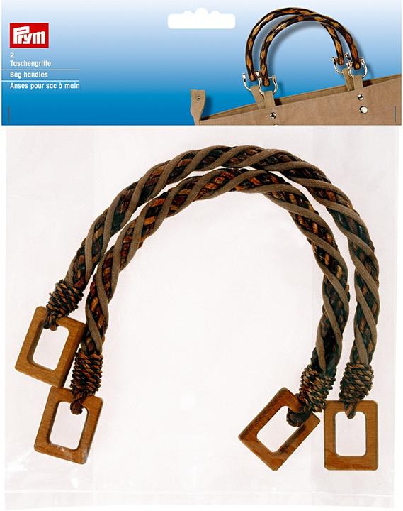 Prym Taschengriffe Madeleine, mehrfarbig Karte 2 Stk.