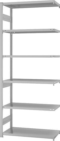 Actual product image eurokraft pro System boltless shelving, medium-heavy construction, plastic coated
