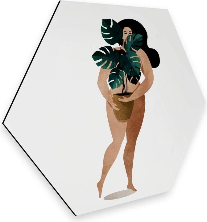 Actual product image Trenddeko The naked woman (25 x 22 cm)