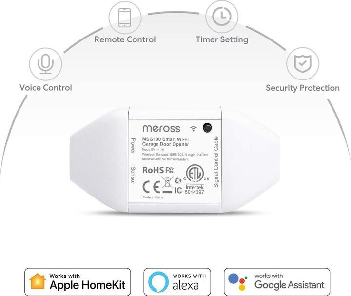 Produktbild Meross Garagentoröffner (Schaltaktor)