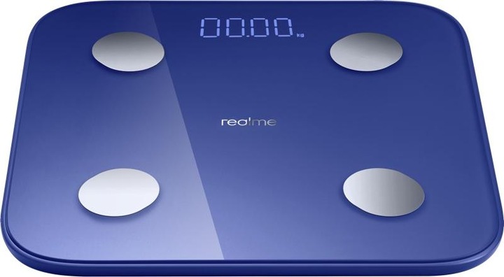 realme Smart Scale Rectangle Blue Electronic personal scale (150 kg)