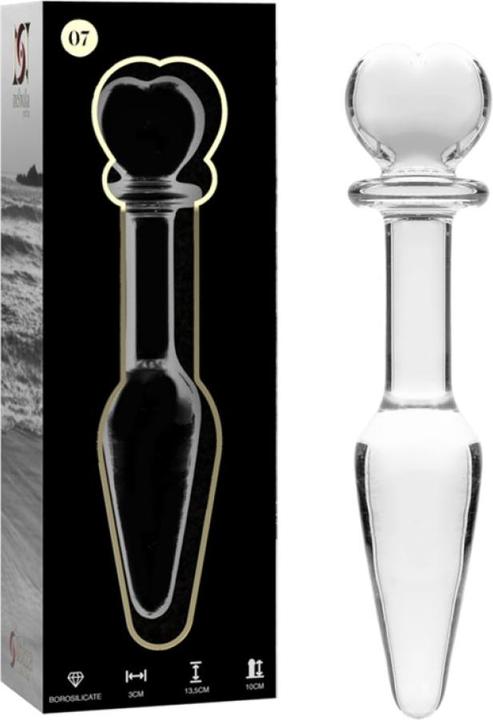 Produktbild Ibiza Nebula Series By ™ - Modell 7 Analplug Borosilikatglas 13,5 X 3 cm Klar