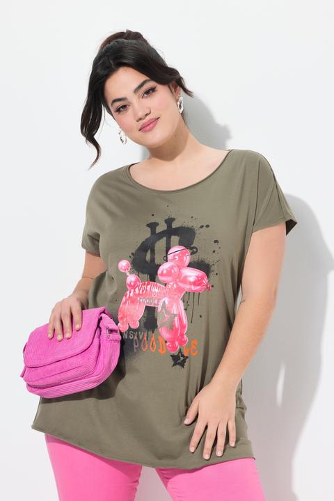 Produktbild Angel of Style T-Shirt, Komfort Fit, Dollar/Hunde Motiv (42)