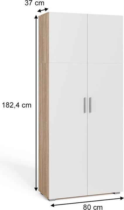 Image du produit Vicco Frank (80 x 37 x 182,5 cm)