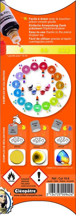 Produktbild Cléopâtre COLOR'RESIN, transp. Harzfarbe 15 ml (15 ml)