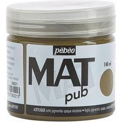 Thumbnail - Pebeo, Künstlerfarbe + Bastelfarbe, Acrylic Mat Pub (Umbra Natur, 140 ml)