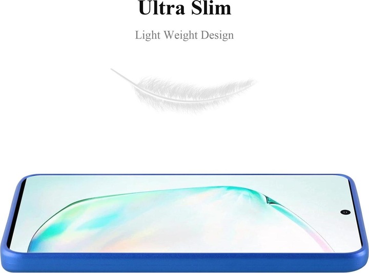 Actual product image Cadorabo TPU Matt Metallic Cover (Samsung Galaxy Note 10)