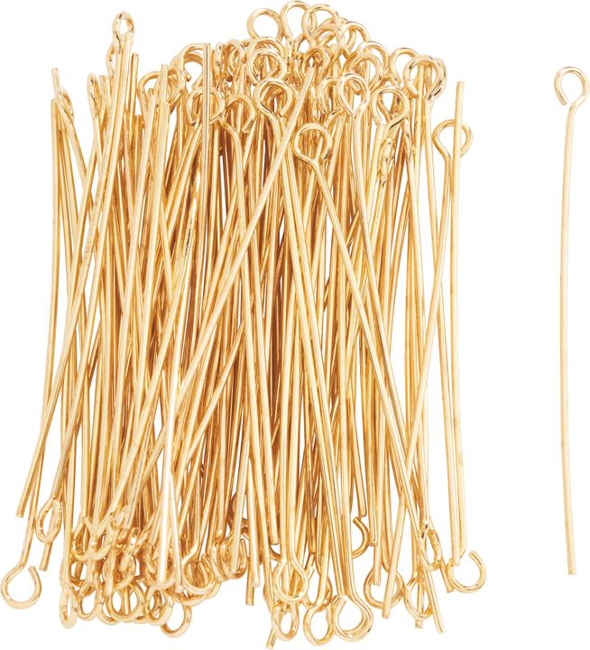 Produktbild Hobby & Crafting Fun Kettelstifte mit einer Öse, 45 mm, 100 Stück