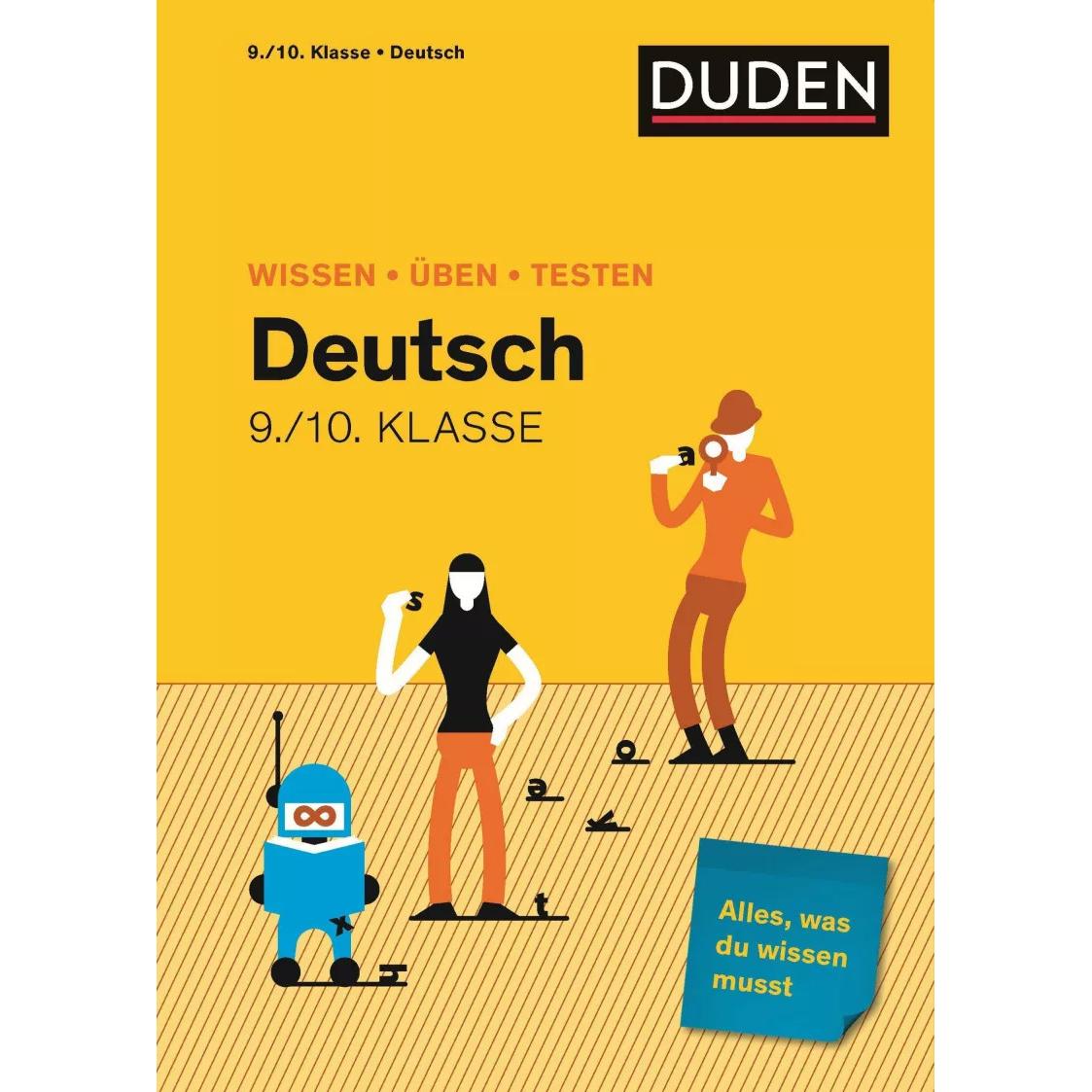 Wissen - Üben - Testen: Deutsch 9./10. Klasse, Schulbücher