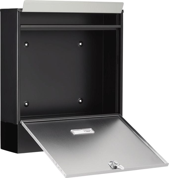 Actual product image Burg Wächter Mailboxes Oxford 6877 black&steel