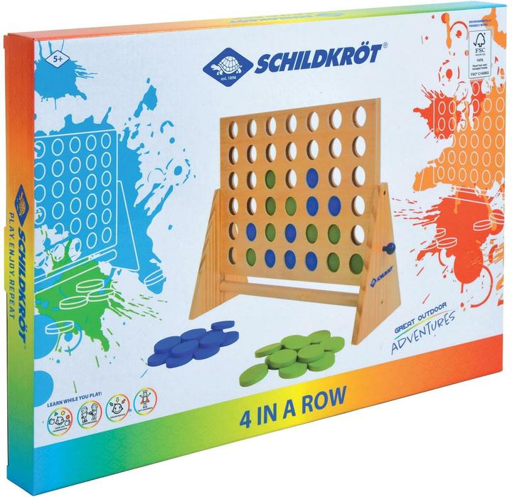 Schildkröt 4 Gewinnt (Deutsch, Englisch, Französisch, Italienisch, 2 Spieler)