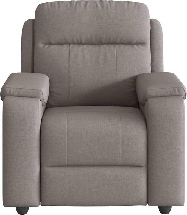 Produktbild VidaXL Massagesessel Taupe Stoff Massage TV-Sessel Sessel mit Massagefunktion